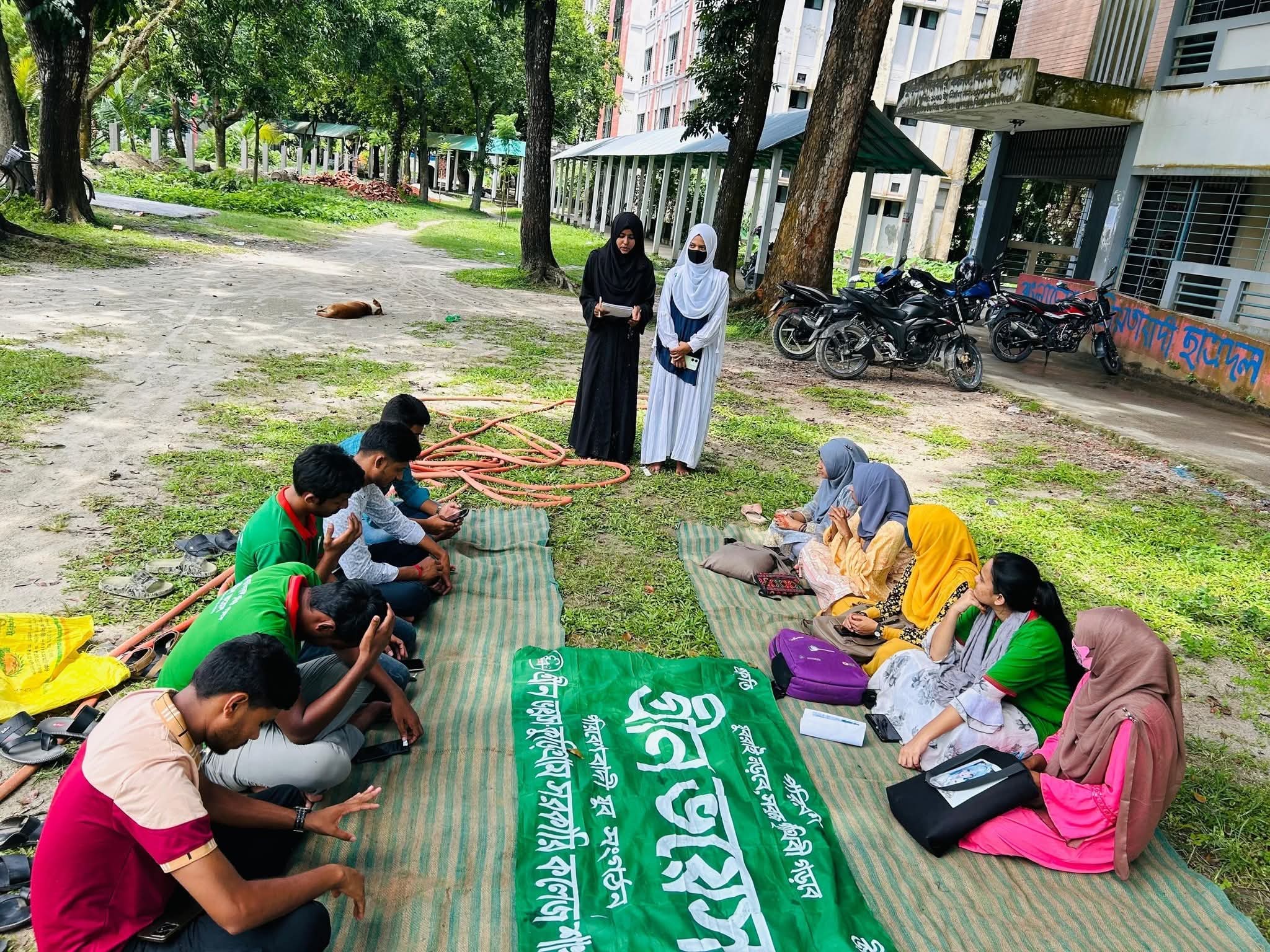 কুড়িগ্রাম সরকারি কলেজে গ্রীন ভয়েসের সাপ্তাহিক পাঠচক্র ‘প্রয়াস’ অনুষ্ঠিত