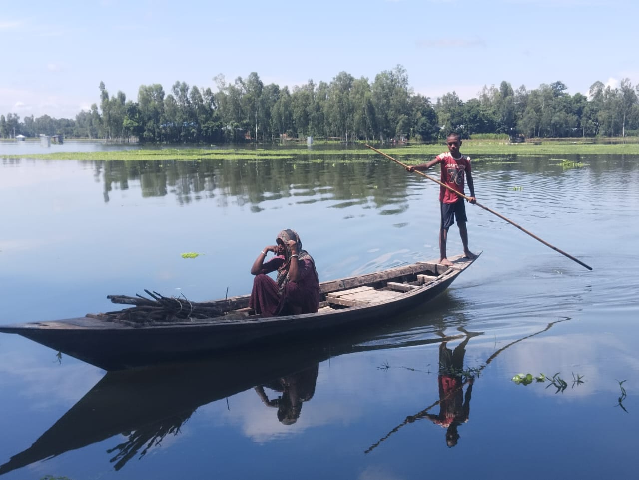 কুড়িগ্রামে নদ নদীর পানি বৃদ্ধি, দুশ্চিন্তায় নদীপাড়ের মানুষ