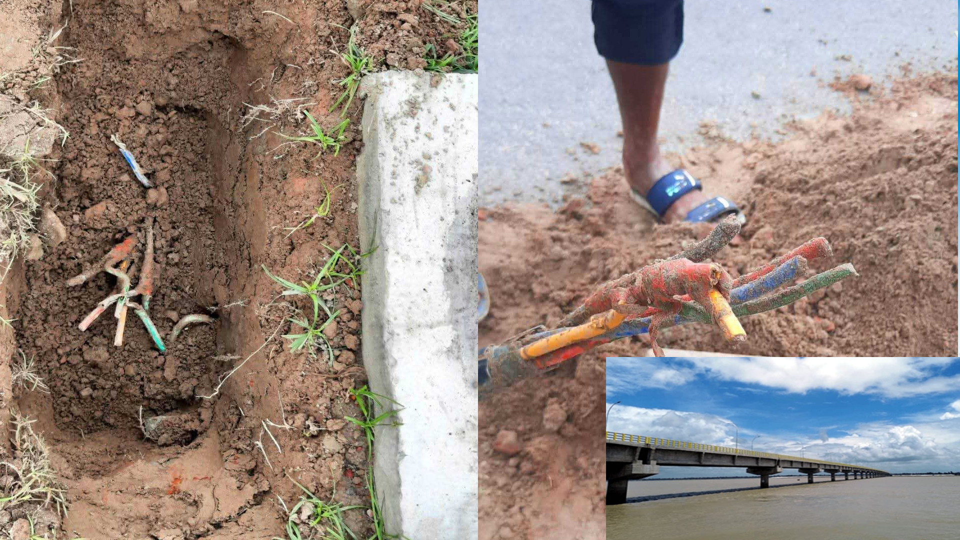 ভাসানী সেতুর তার চুরির ঘটনায় গাইবান্ধায় মামলা