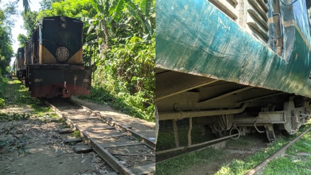 লাইনচ্যুত রমনা লোকাল ট্রেন উদ্ধারে আসা রিলিফ ট্রেনও লাইনচ্যুত!