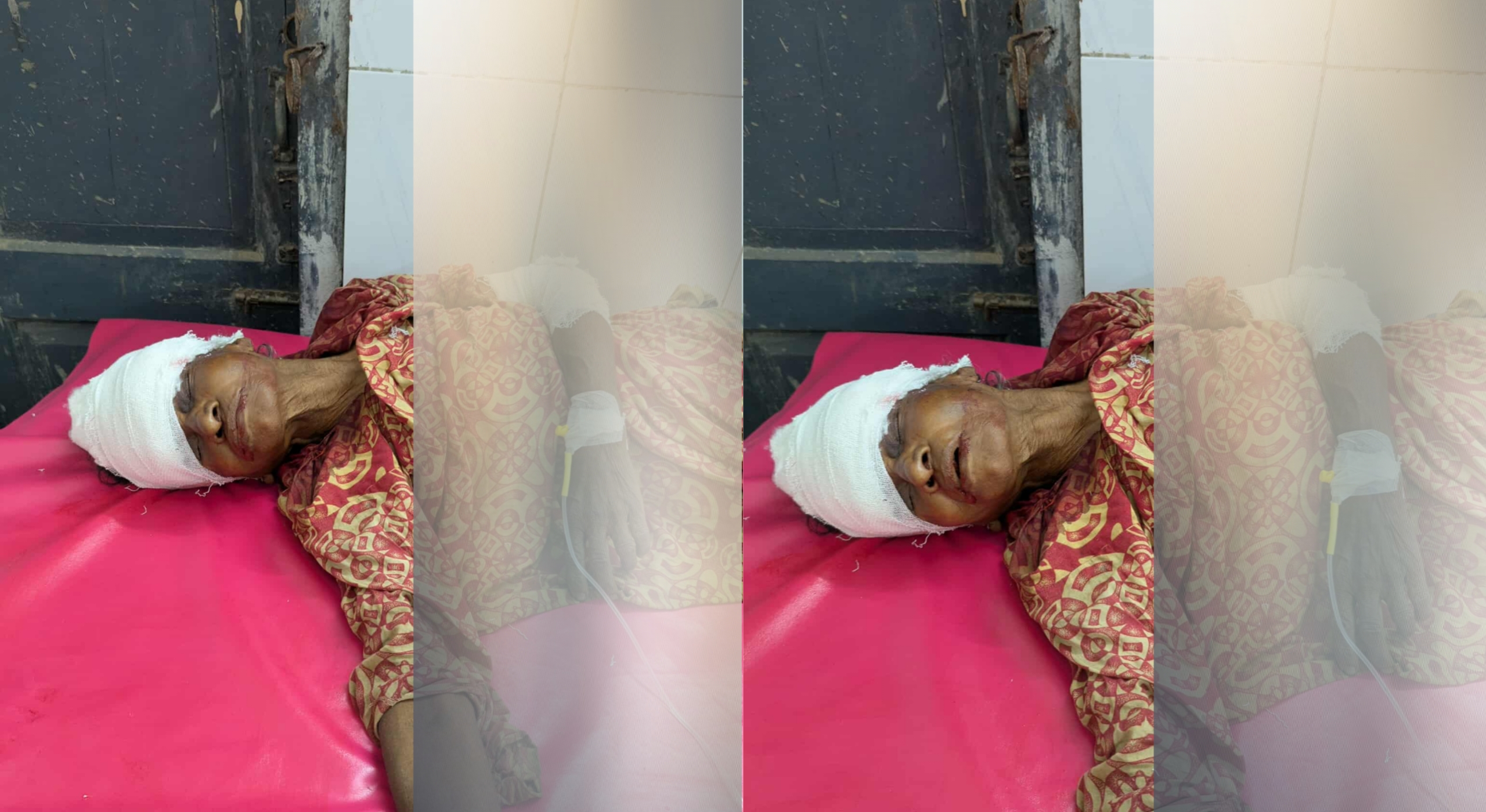 কুড়িগ্রামে সড়ক দুর্ঘটনায় অজ্ঞাত বৃদ্ধা আহত, ফায়ার সার্ভিসে উদ্ধার