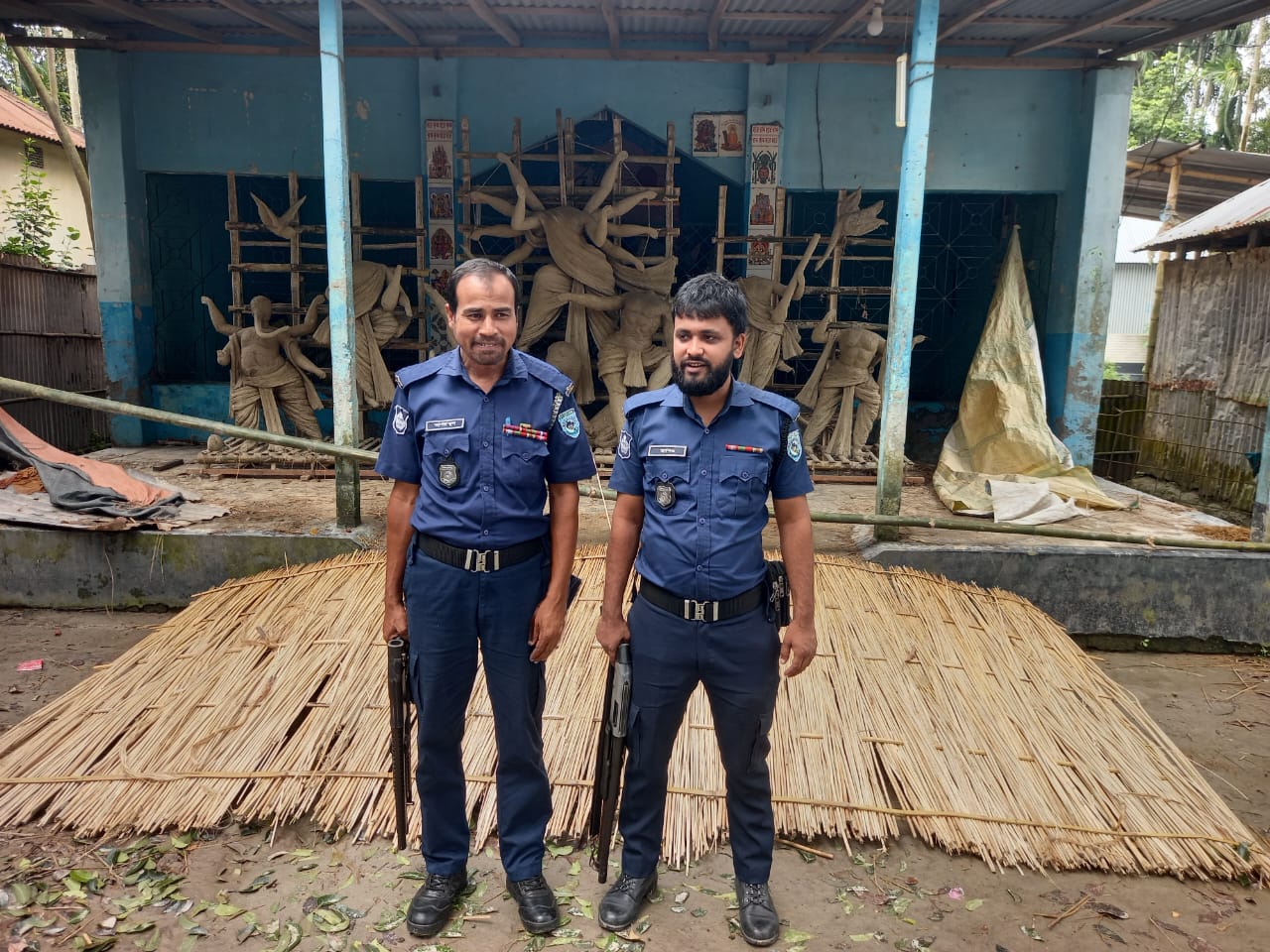 শারদীয় দুর্গাপূজা শান্তিপূর্ণ উদযাপনে পুলিশ, প্রশাসন, বিজিবি ও আইন-শৃঙ্খলা নিরাপত্তা জোরদার