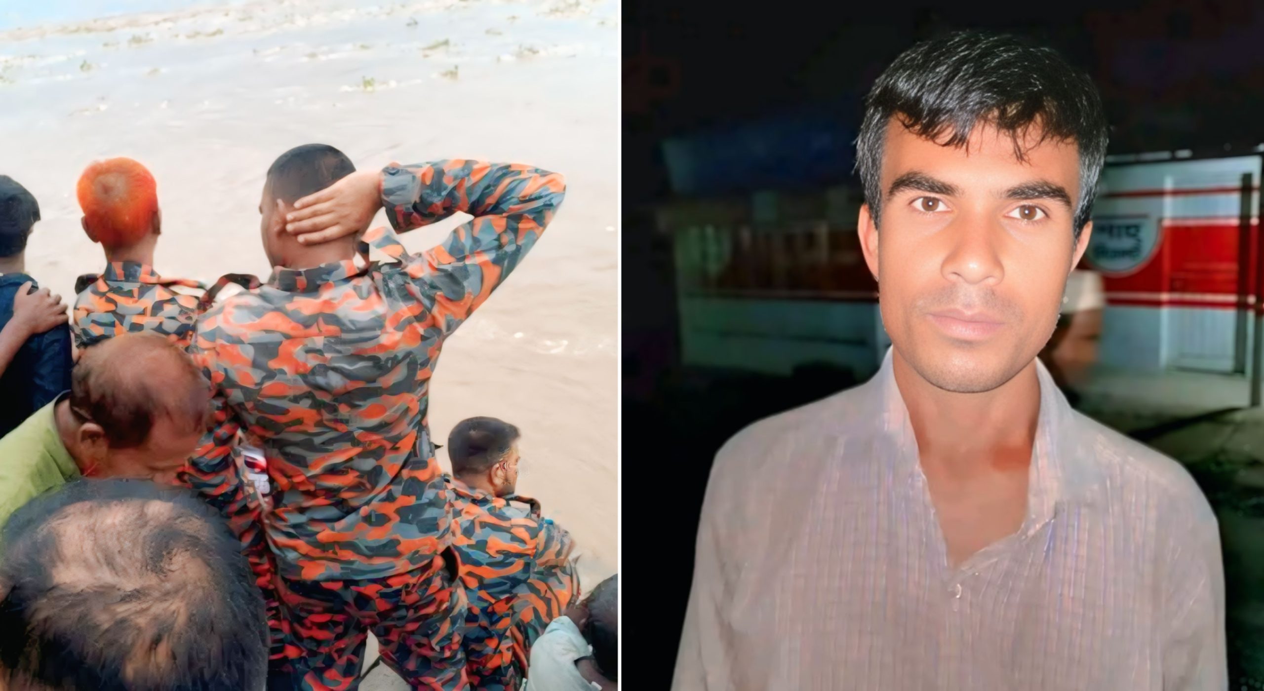 নাগেশ্বরীতে দুধকুমোর নদীতে স্রোতে ভেসে নিখোঁজ ধান ব্যবসায়ী মনসুর আলী
