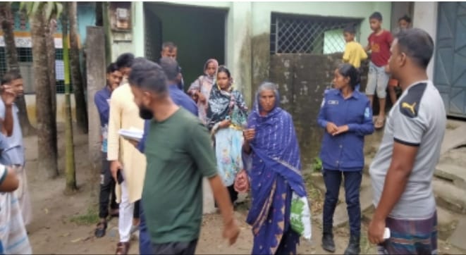 ভূরুঙ্গামারীতে এলাকাবাসীর সন্দেহে চার নারী আটক