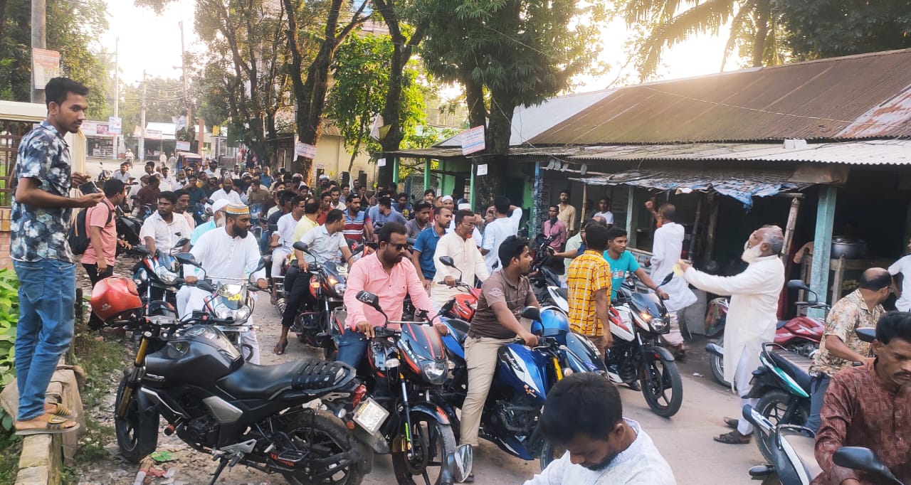 কুড়িগ্রামে ইউনিয়ন বিএনপির বিতর্কিত কমিটি সংস্কারের দাবিতে বিক্ষোভ মিছিল