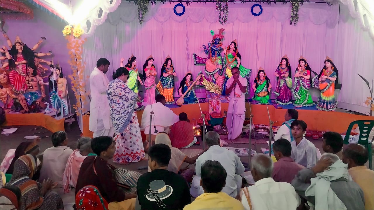 কুড়িগ্রামে বর্ণাঢ্য আয়োজনে সাতদিনব্যাপী রাসযাত্রা উৎসবের সূচনা