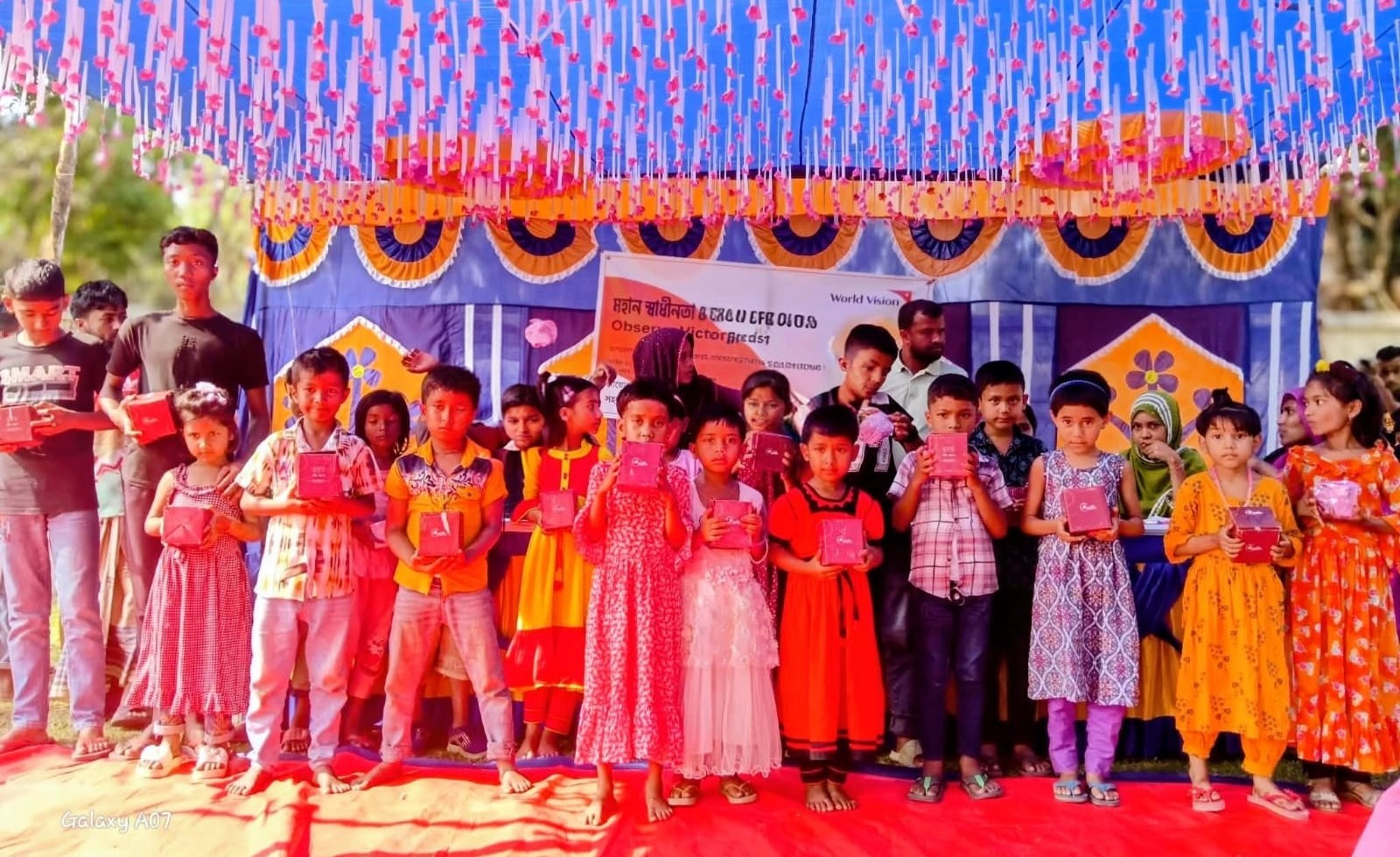 কুড়িগ্রামে World Vision Bangladesh-এর আয়োজনে মহান স্বাধীনতা দিবস উদযাপন