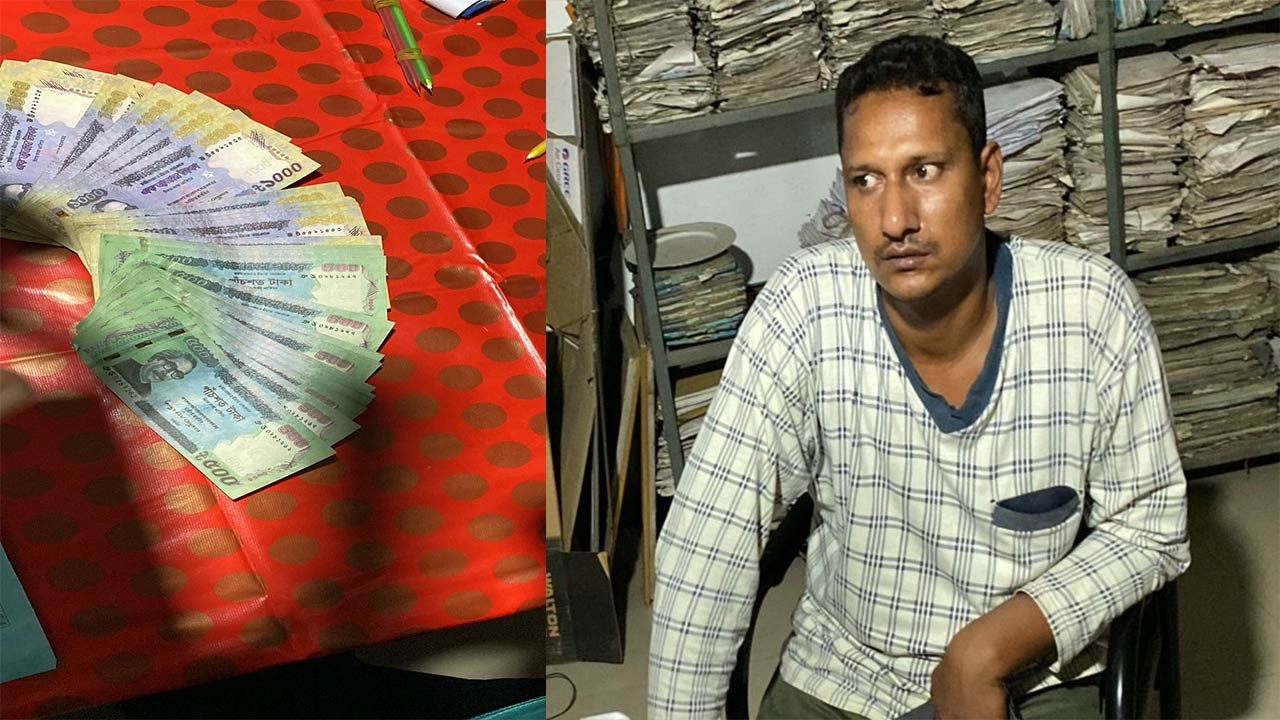 কুড়িগ্রামে সোনালী ব্যাংকে ৩৬ হাজার জাল নোটসহ যুবক আটক
