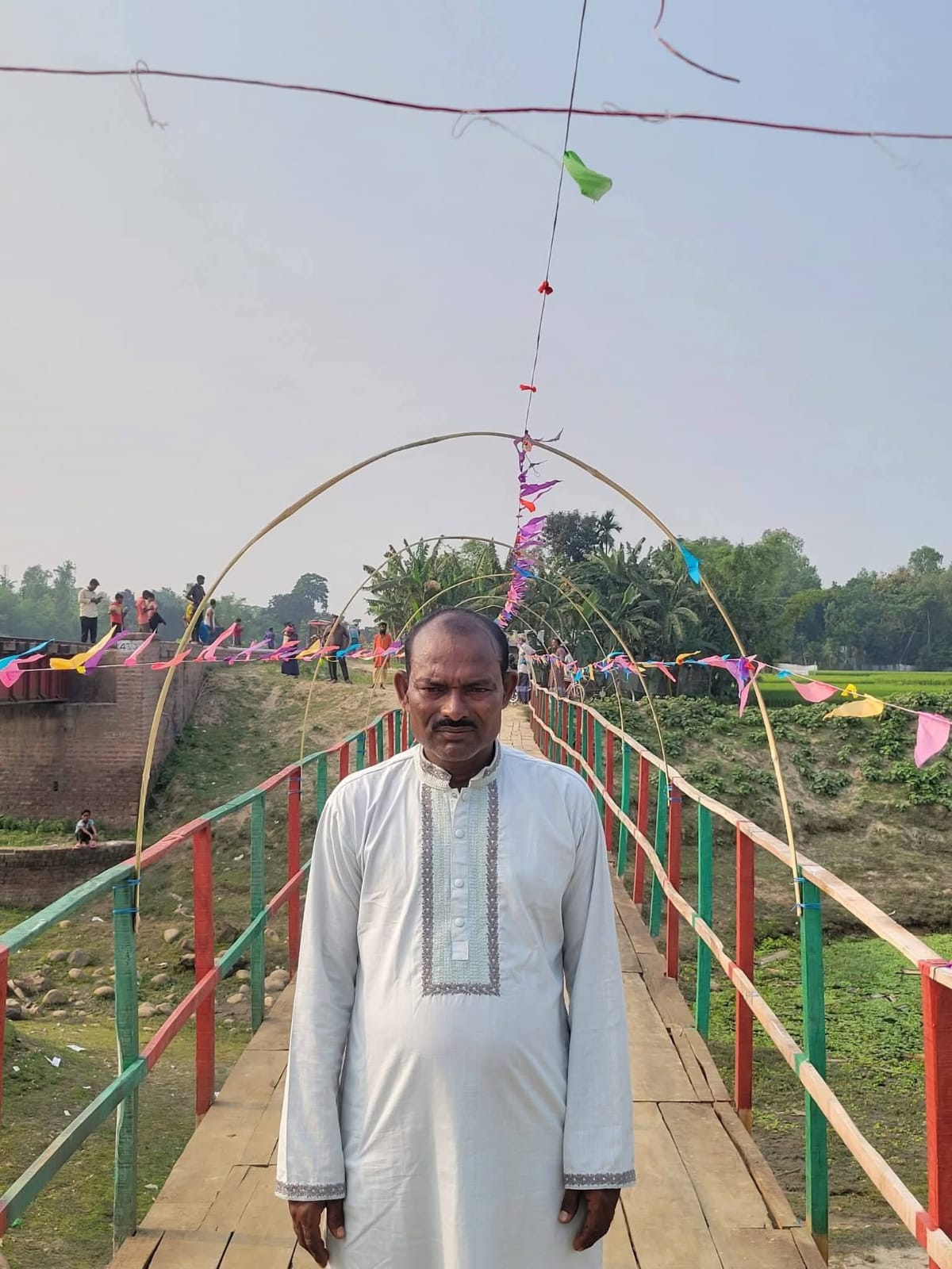 উলিপুরে কুলির টাকায় নির্মিত সেতু : ২ যুগের দুর্ভোগের অবসান