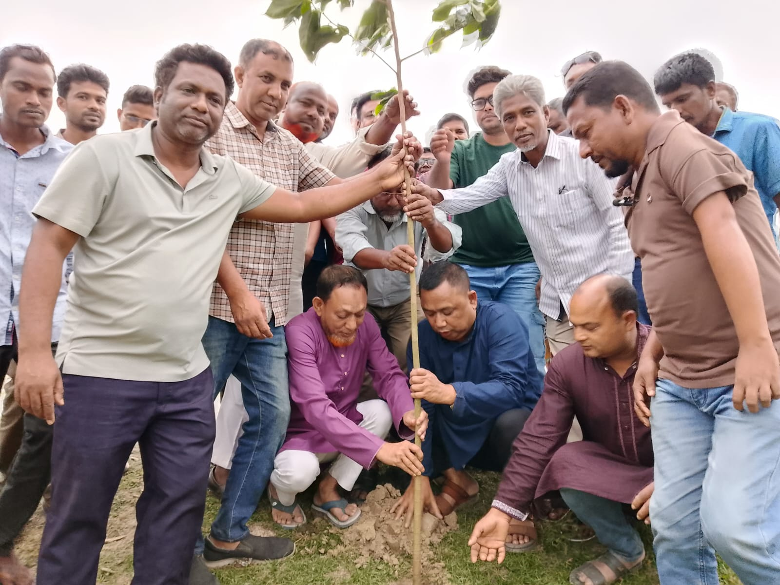 কুড়িগ্রাম জেলা যুবদলের উদ্যোগে বিদ্যানন্দে বৃক্ষরোপণ কর্মসূচির উদ্বোধন