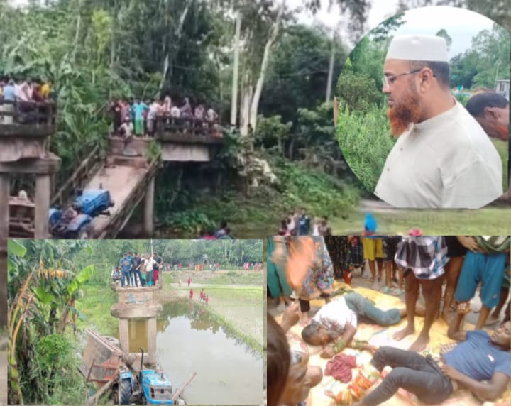‎পাঁচগাছীতে ভেঙে যাওয়া সেতু পরিদর্শনে জেলা পরিষদ প্রশাসক,দ্রুত ব্যবস্থা নেওয়ার আশ্বাস ‎